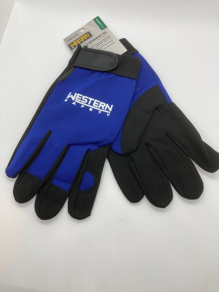 Western Safety Mechanics Gloves Size large