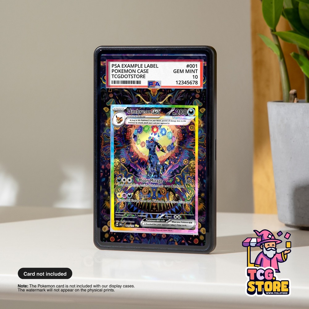 Umbreon Ex 161/131 | Pokémon Graded Case Extended Art Display