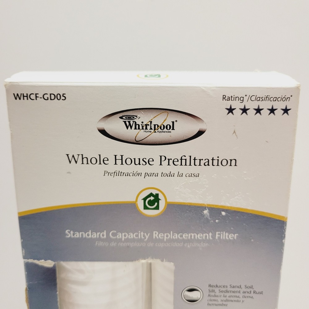 Whirlpool Whole House Water filter WHKF-GD05 2 PACK
