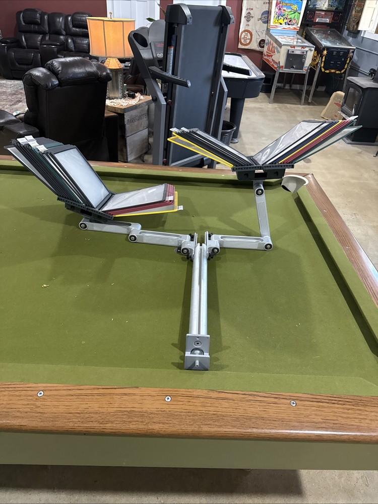 Access Flip File Swing Arm Table Mount 40 Sheet Holders