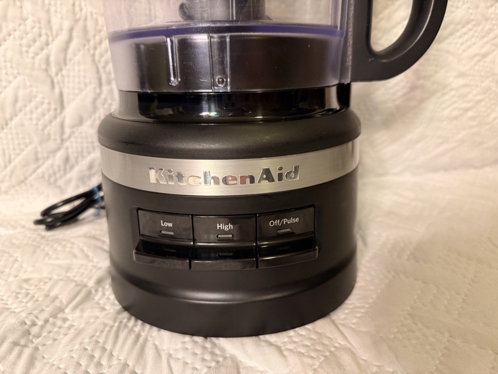 Kitchen Aid Household Food Processor E105402 Tested - Black
