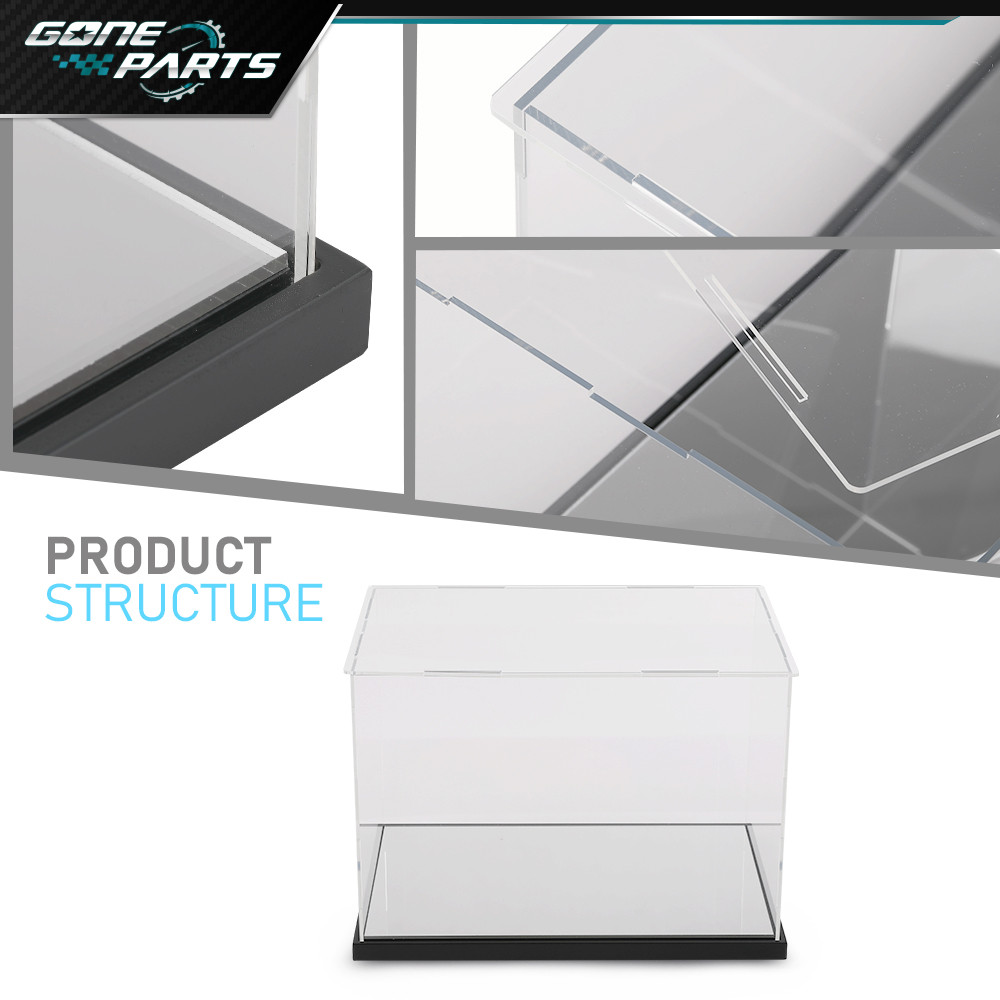 Clear Single Boxing Glove Horizontal Display Case