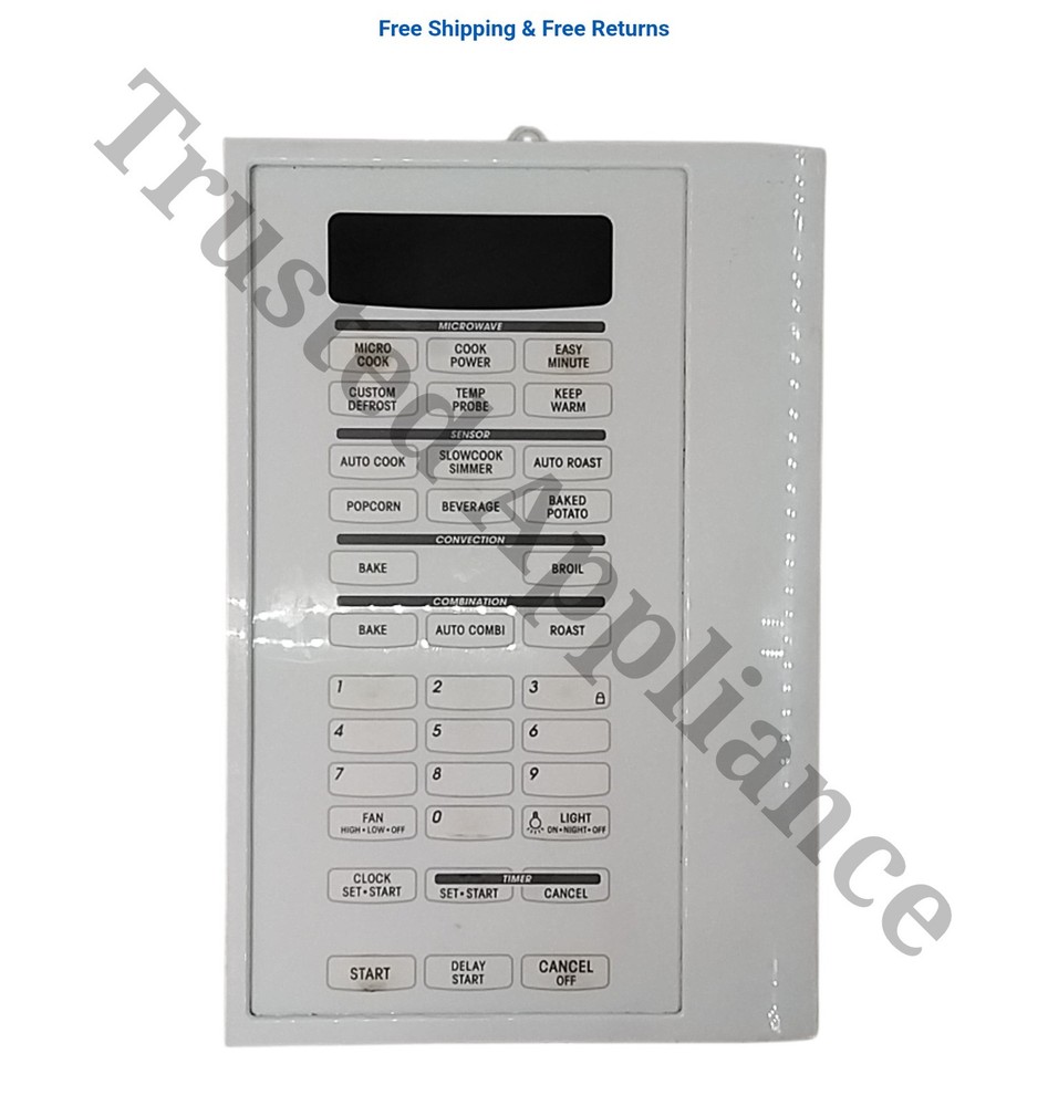 Microwave Control Panel Console 4359035 WHITE