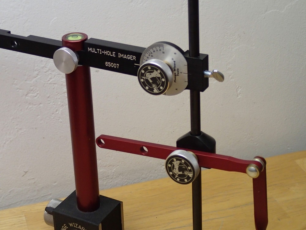 Flange Wizard Tools Magnetic Multi Hole Imager Set 65007 Nice