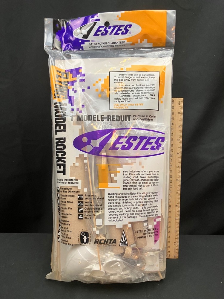Estes Master Series Space Shuttle #1284 - Rare - Sealed - Beautiful Condition