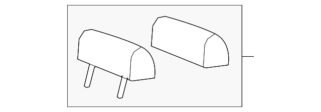 Genuine GM Headrest 15827642