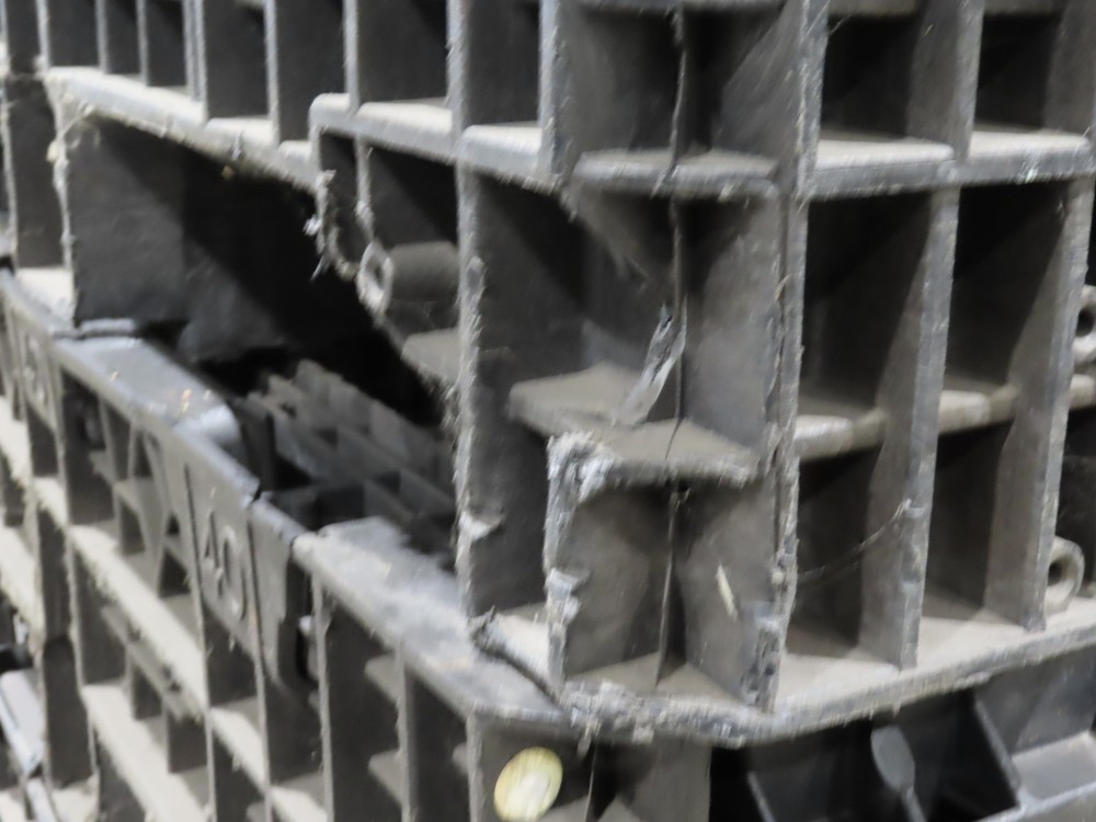 HPJ BulkPak Collapsible Bulk Container Bin 25.5 cu-ft 48 x 40" Stackable Tote