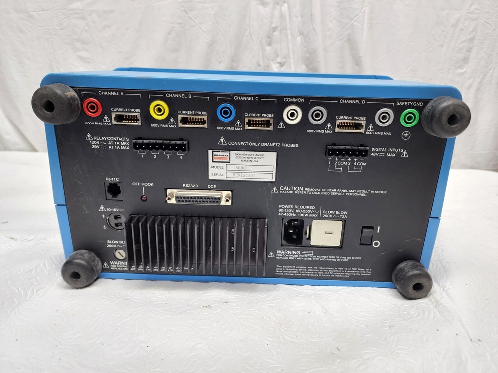 Dranetz 8000 Energy Analyzer