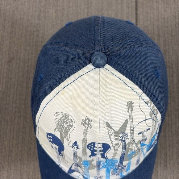 Guitars Baseball Hat Strapback Cap Kids Adjustable Boys Blue White Target