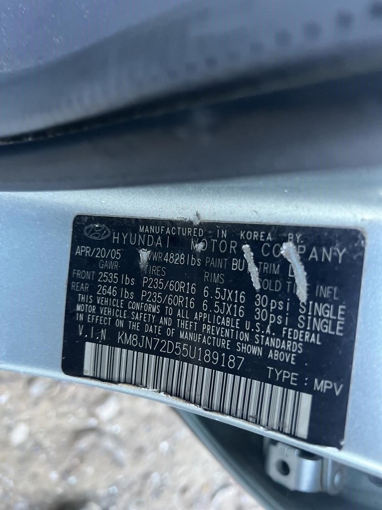 2005 TUCSON Third Brake Light OEM