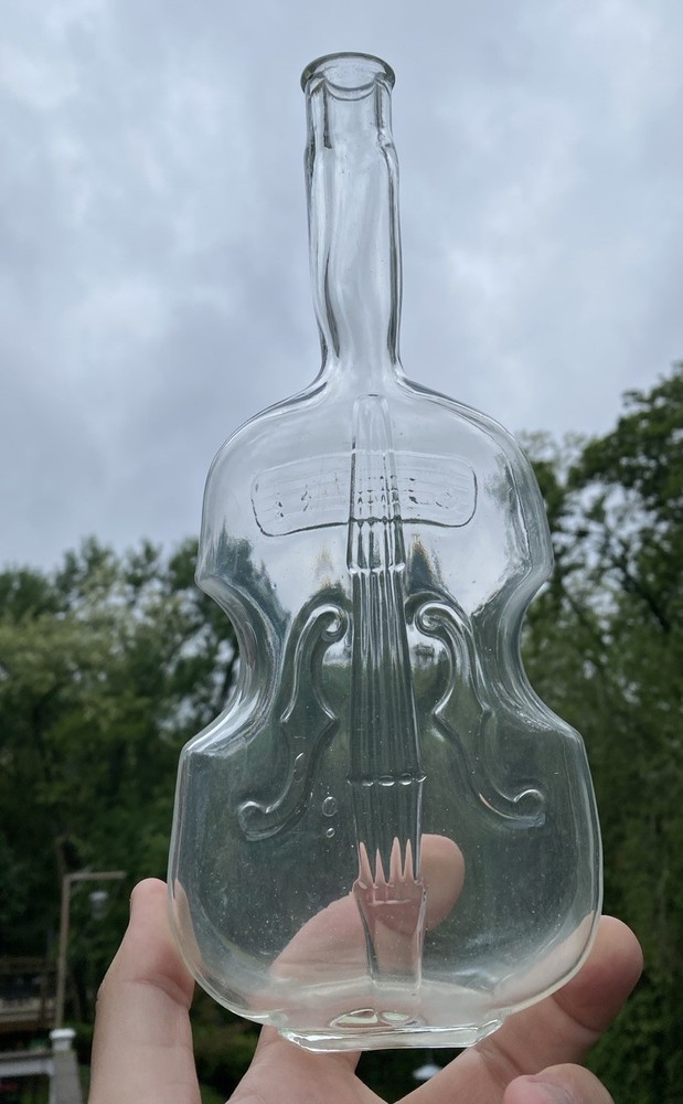 Blown Clear Cello Bottle