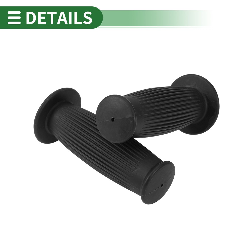 1" 25mm Motorcycle Knobs Handlebar Cover TPU Black #2