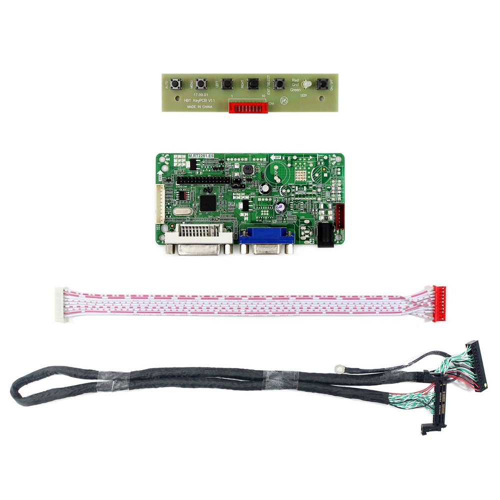 DVI VGA LCD Controller Board RT2281 For 42" LC420EUN 1920X1080 LCD Panel