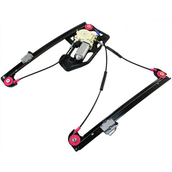 Front, Driver Side Power Window Regulator, With Motor For 95-01 7-SERIES