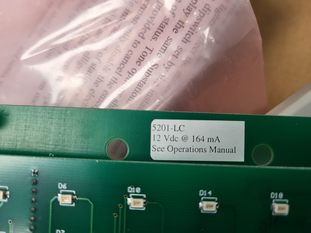 Tech Works TW/5201-LC Annunciator Panel FREE SHIPPING!
