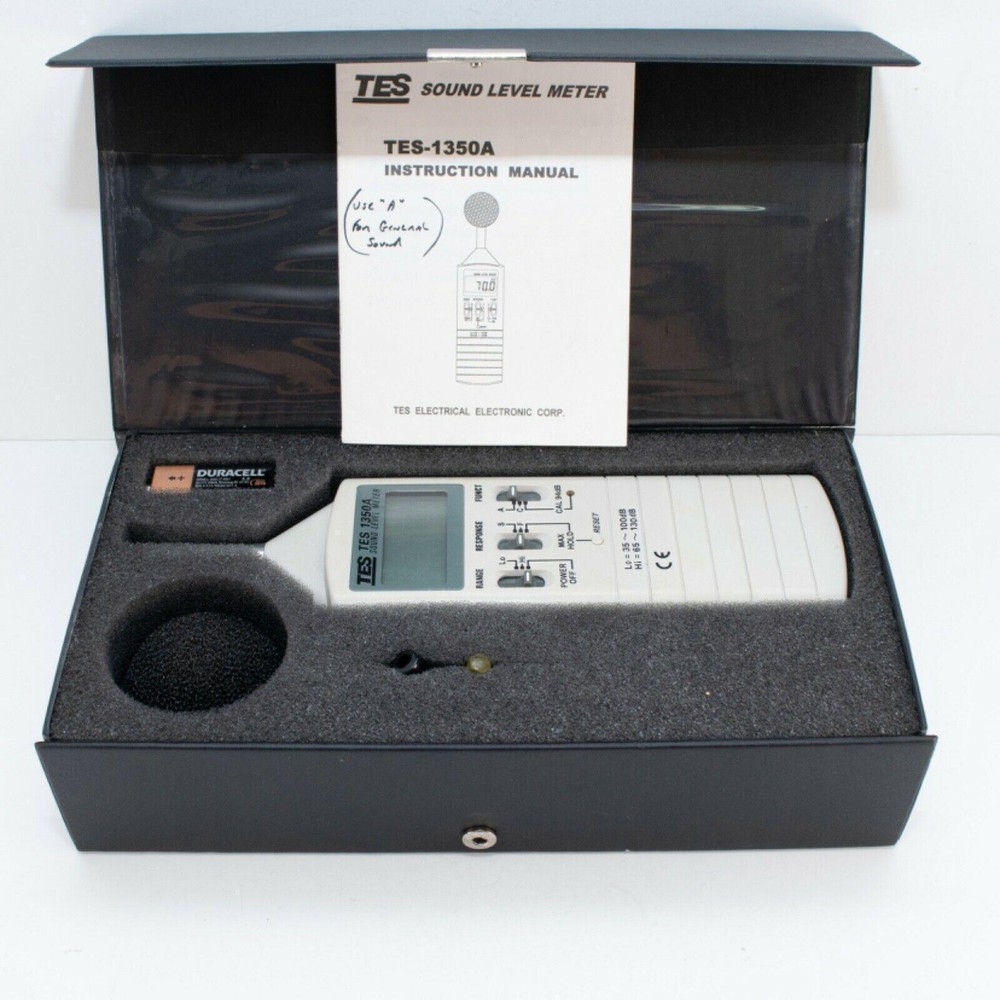 TES 1350A Sound Level Meter