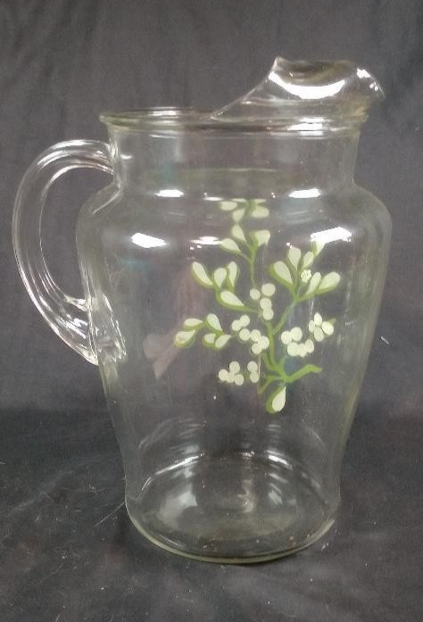 Knox Glassware Mistletoe Pitcher
