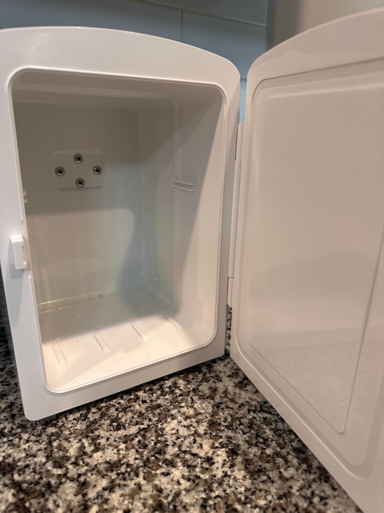Mini Fridge Compact Portable Cooler Warmer AC Plug Small Refrigerator