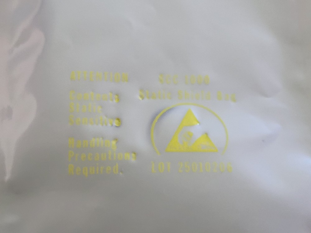 100pcs Anti Static Bag Shield Shielding Bag, Flat Open Top, 3" x 5"