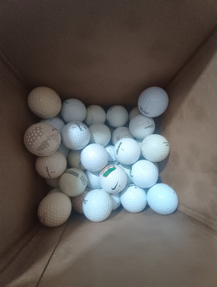 100 Used Golf Balls – Mixed Brands – Practice Quality – Cleaned AAA Or Better