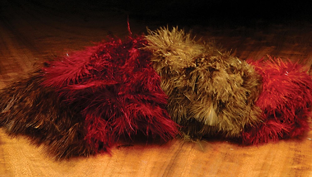 Hareline Wooly Bugger Marabou Feathers