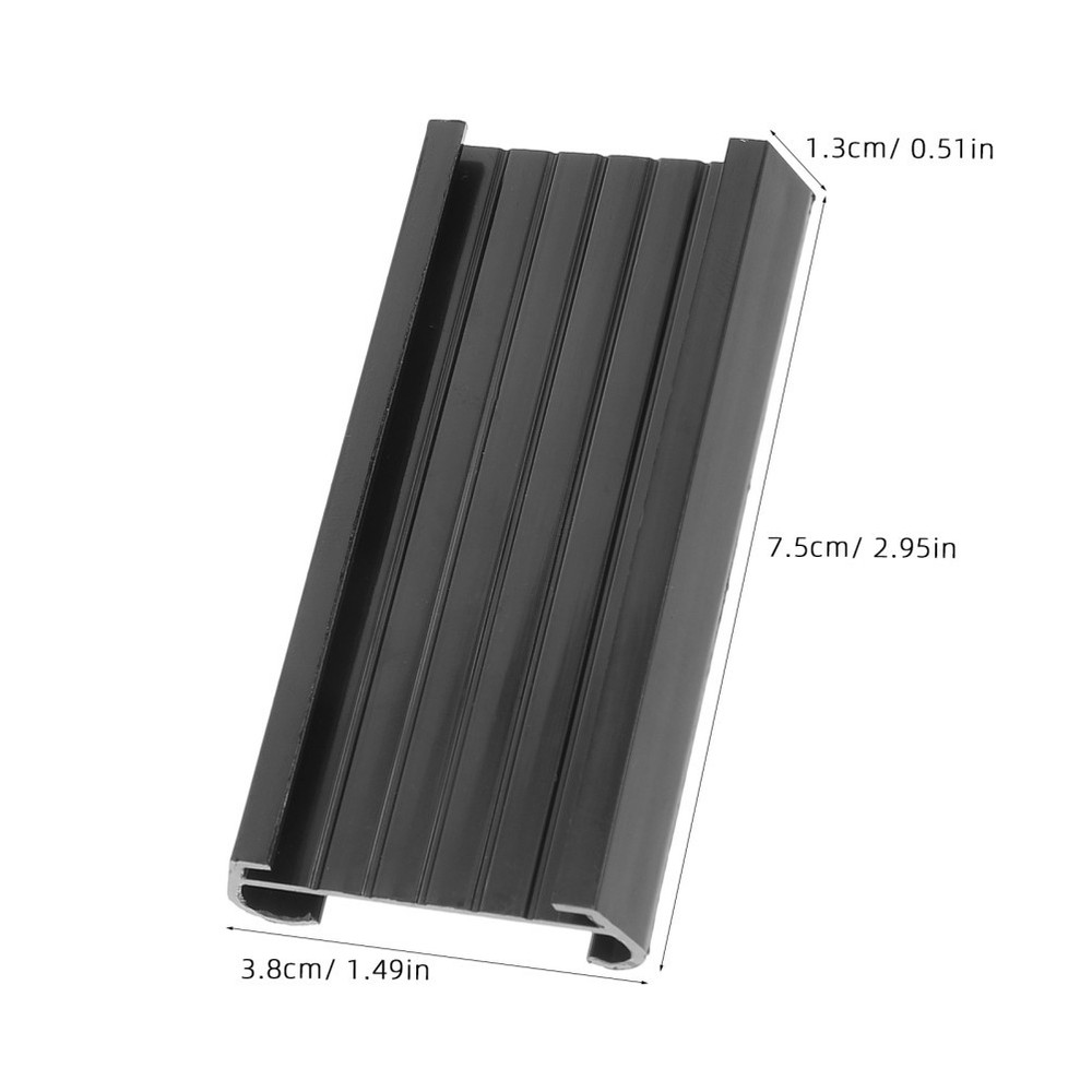 12 PCS Library Shelf Markers Display Holder for Shelves Plastic Label