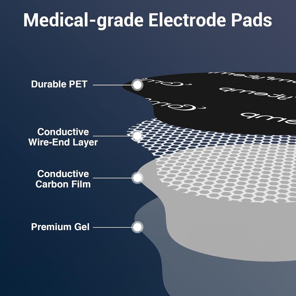 TENS Machine Replacement Pads 4 Pack
