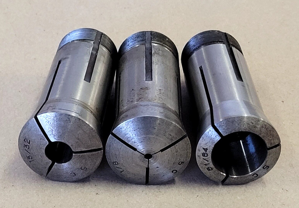 5C ROUND COLLET 1/8" 15/32" 61/64"