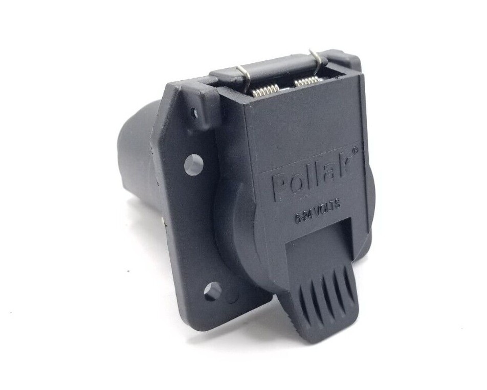 7 Way RV Trailer Plug Connector Truck End Female Side