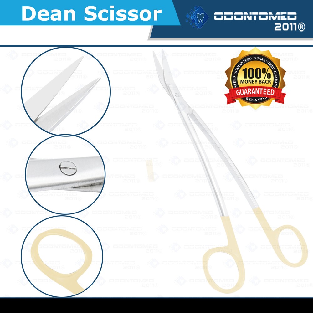Tc Dean Scissors 6.75'' Surgical Dental Instruments Supply