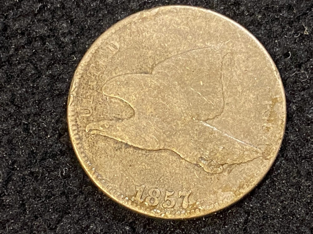 1857 Flying Eagle Cent Penny