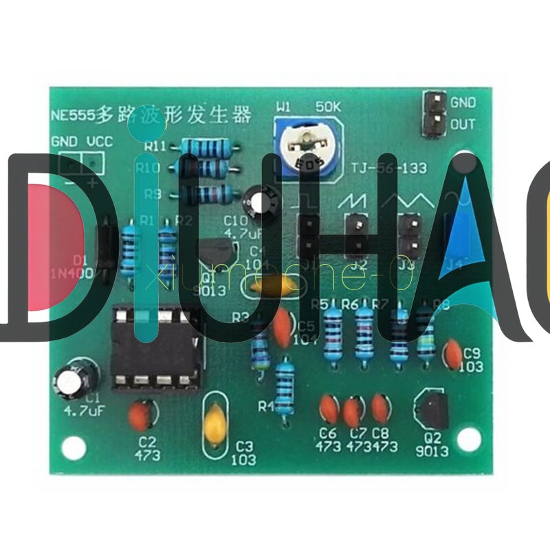1PCS Multi-Channel NE555 Waveform Generator Module Sine Triangle Square Wave