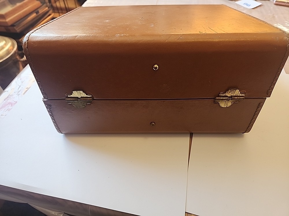 Vintage 1950's Ansco Readyflash 620 Camera And Case (Untested)