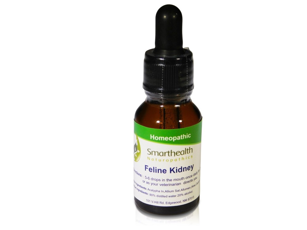 Feline Kidney Cleanse/Builder. Oral homeopathic Drops.