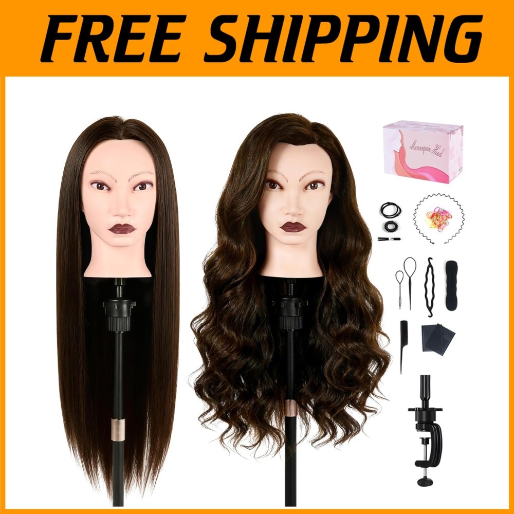 Cosmetology Mannequin Head for Styling Practice