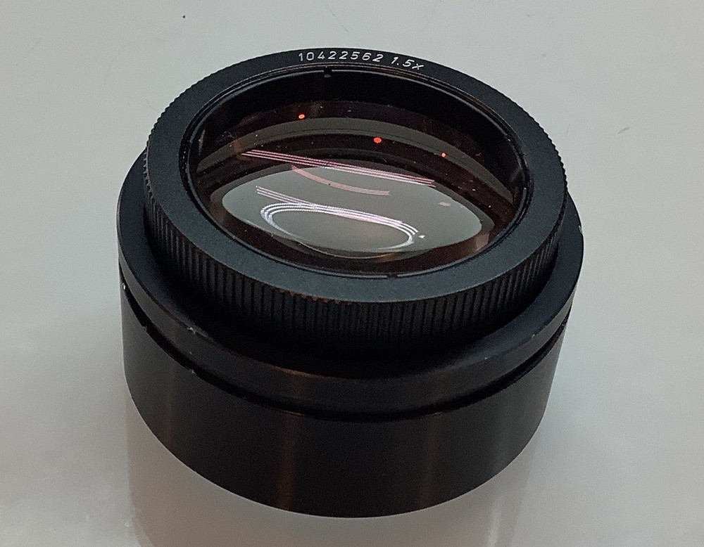 LEICA 1.5x OBJECTIVE LENS 50mm Thread Diameter