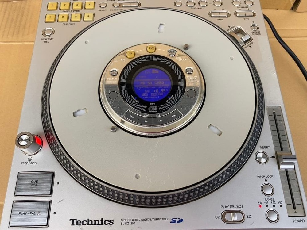 Technics SL-DZ1200 Digital Turntable Power supply confirmed