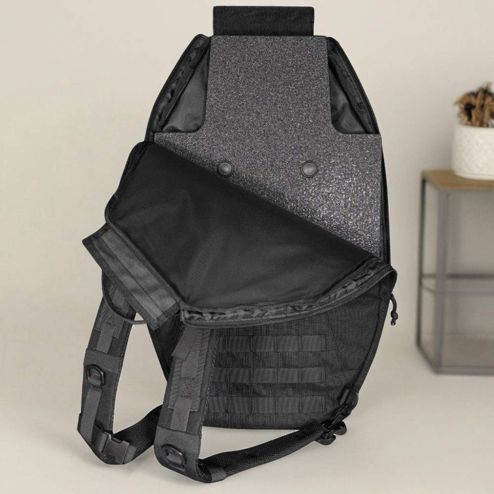 🛡️ HardStop™ Ballistic Shield Armor Backpack Carrying System