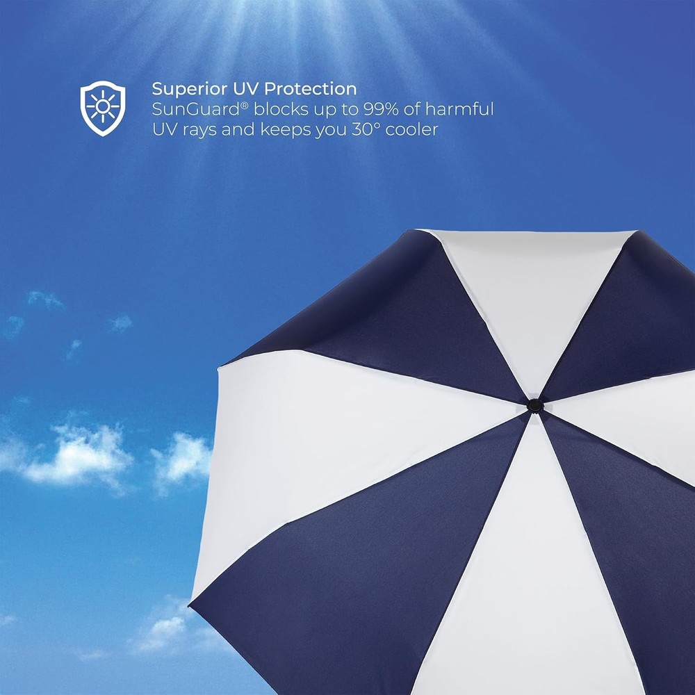 Large Compact Windproof Golf Umbrella for Rain Oversized Auto Open Close