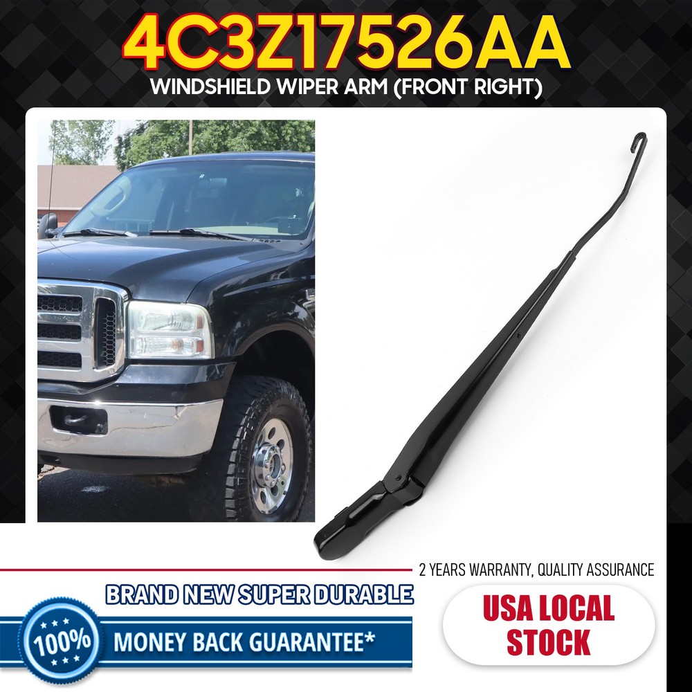 For Ford Excursion 00-05 Front Passenger Side Windshield Wiper Arm 4C3Z17526AA
