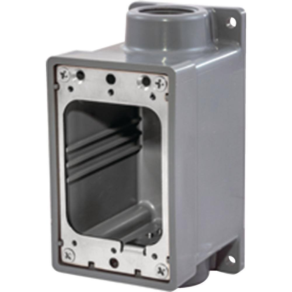 Gray Thermoplastic FD Box