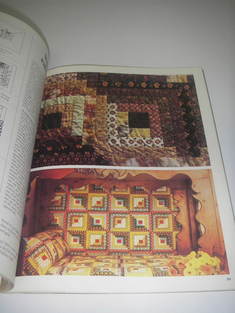 CRAFT Book 1973 All About Patchwork/Marshall Cavendish instruction/ideas/pattern