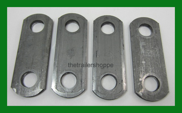 Trailer Leaf Spring Shackle Strap 2 1/4" Dump Flat -4 Pieces