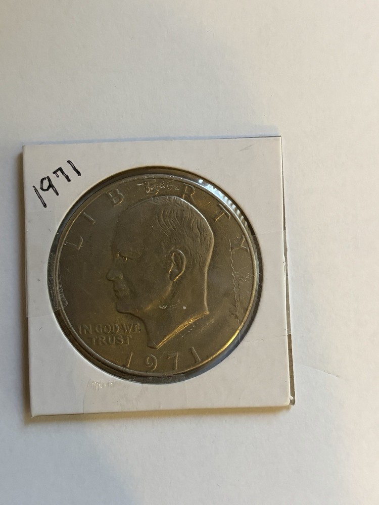 1971 Silver Eisenhower Dollar