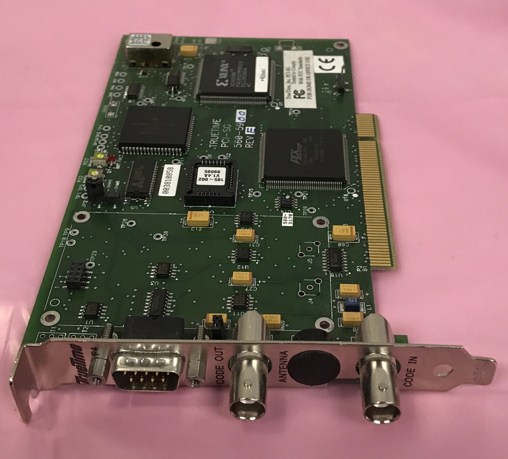 PCI-SG 2U TrueTime Multi-Function Time and Frequency PCI Plug-in Module