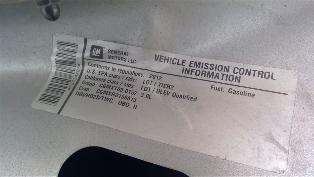 CAPTIVA S 2012 Transmission Shift 1219590
