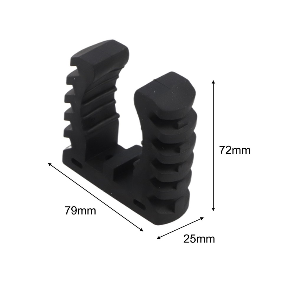 Quick Release Rubber Clamp Mount Kit Essential Accessory for Off Road Vehicles