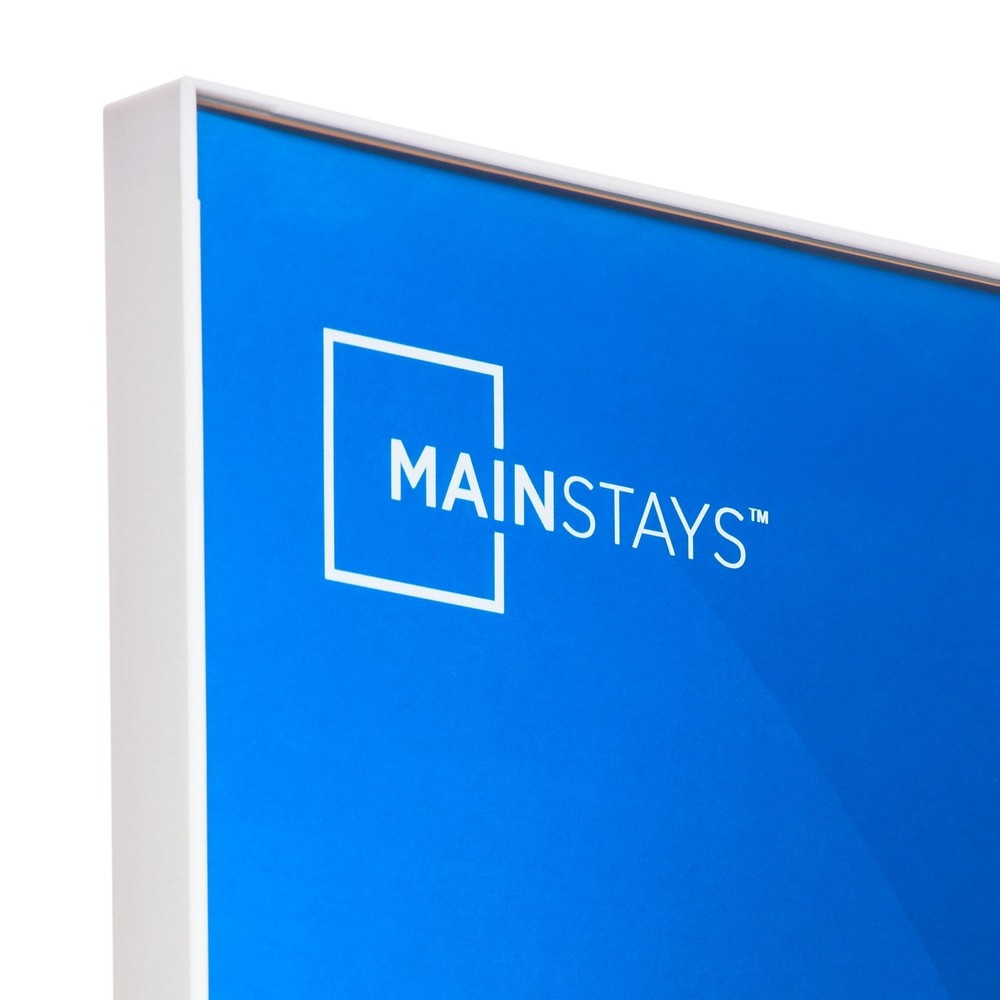 Mainstays – 8x10 Picture Frame – White Front Loading Wall or Tabletop Photo Fram