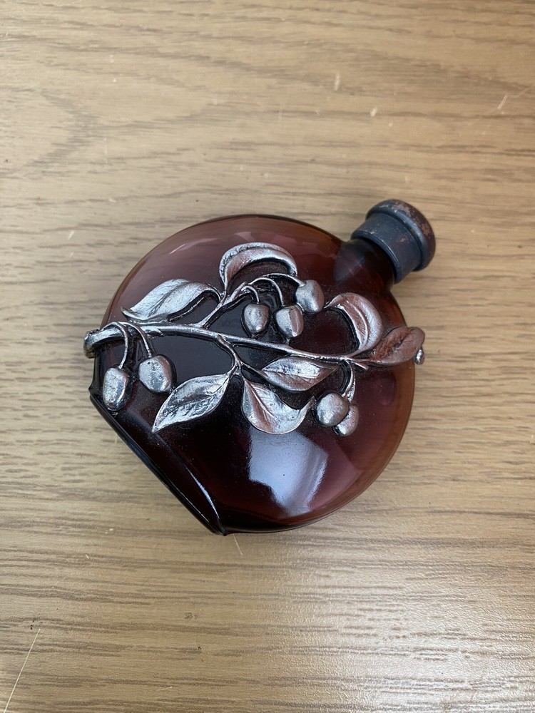 ART NOUVEAU GLASS PERFUME BOTTLE