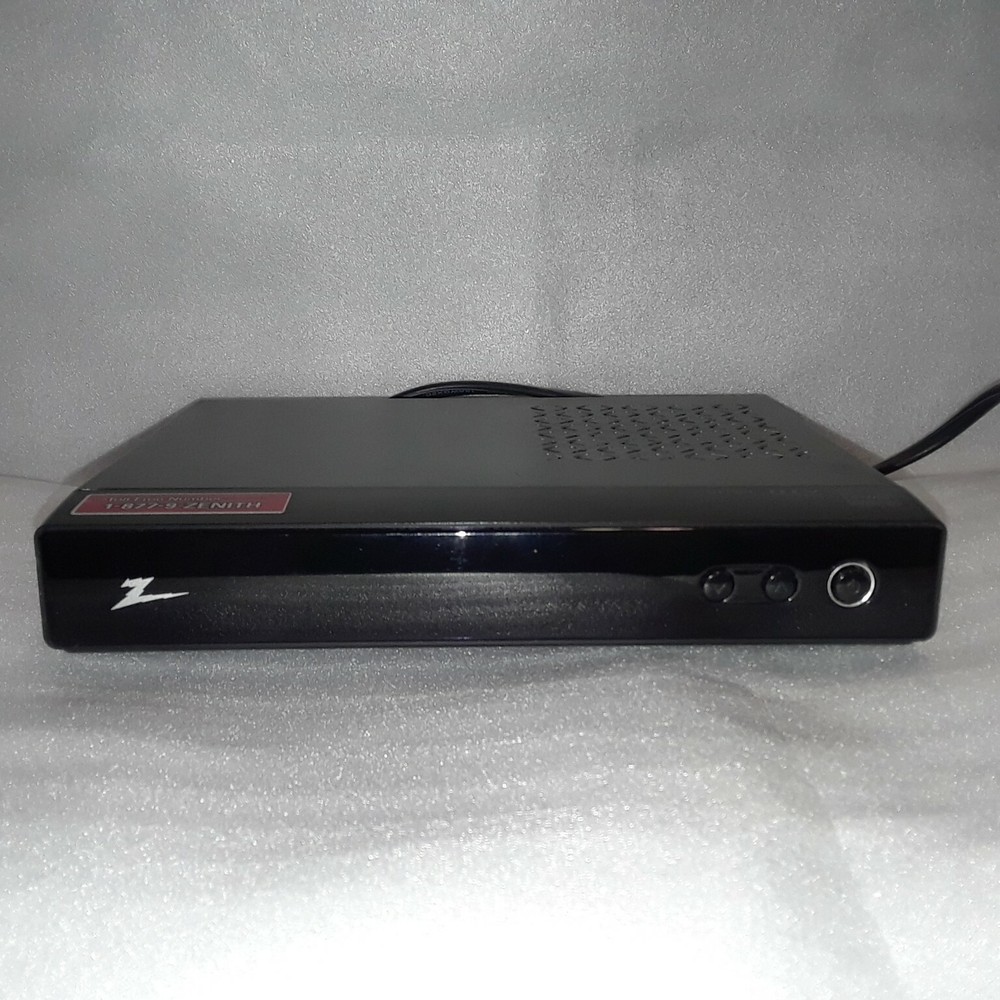 Zenith dtt901 digital tv tuner converter box without remote control